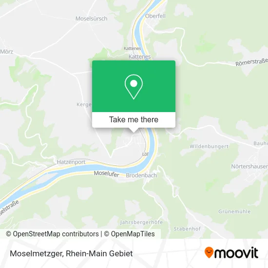 Карта Moselmetzger