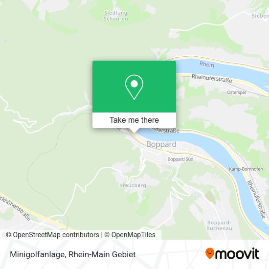 Карта Minigolfanlage