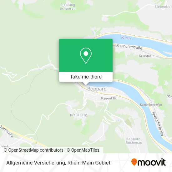 Карта Allgemeine Versicherung