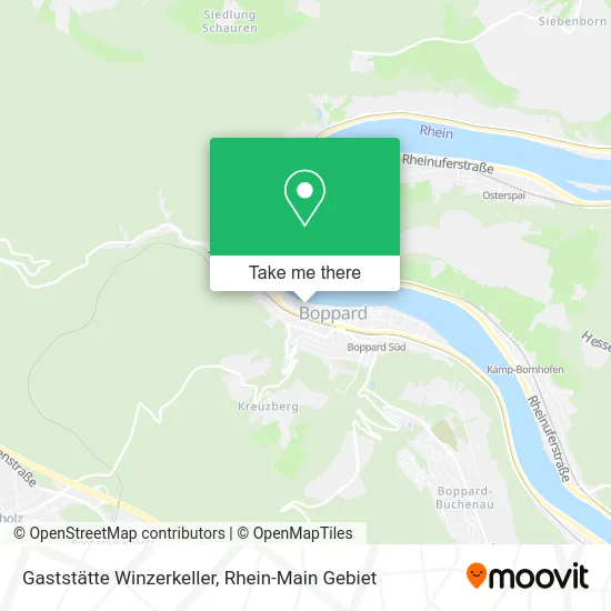 Карта Gaststätte Winzerkeller