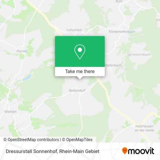 Карта Dressurstall Sonnenhof