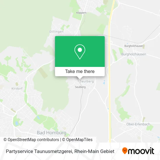 Карта Partyservice Taunusmetzgerei
