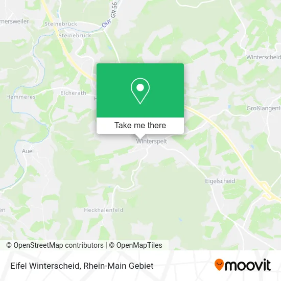 Карта Eifel Winterscheid