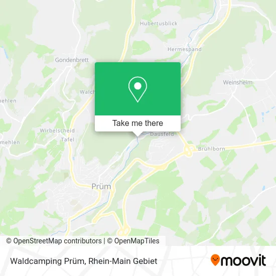 Карта Waldcamping Prüm