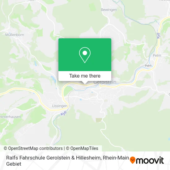 Ralfs Fahrschule Gerolstein & Hillesheim map