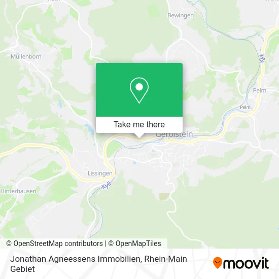 Карта Jonathan Agneessens Immobilien