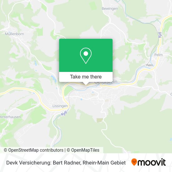 Карта Devk Versicherung: Bert Radner