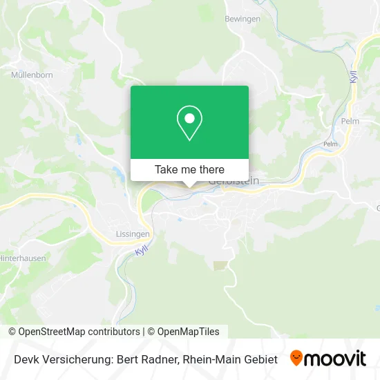 Карта Devk Versicherung: Bert Radner