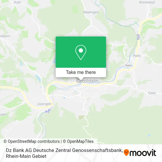 Карта Dz Bank AG Deutsche Zentral Genossenschaftsbank