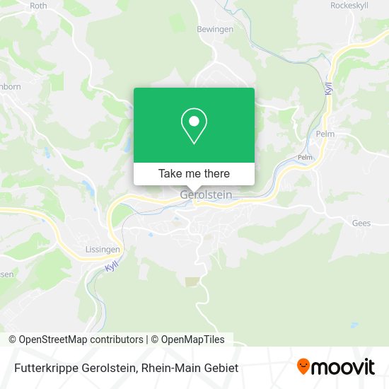 Карта Futterkrippe Gerolstein