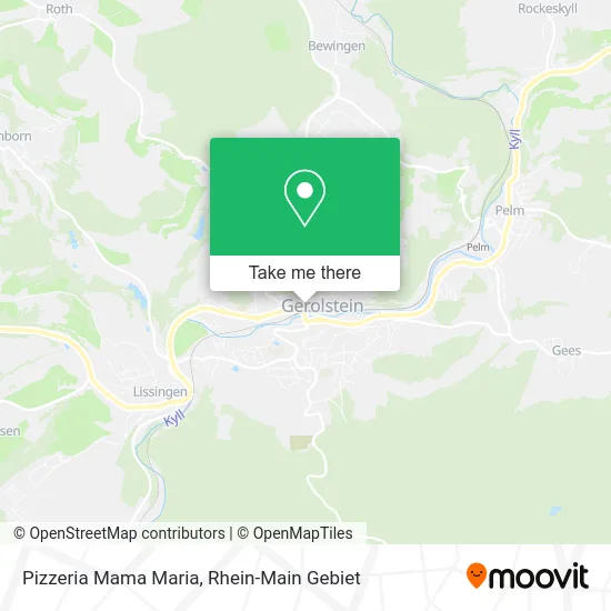 Карта Pizzeria Mama Maria
