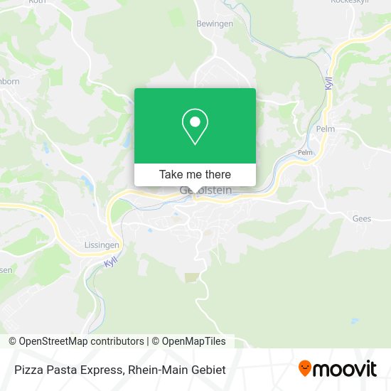 Карта Pizza Pasta Express
