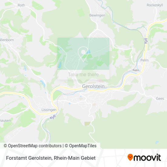 Карта Forstamt Gerolstein