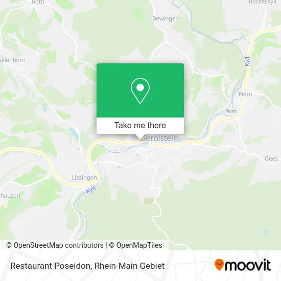 Карта Restaurant Poseidon