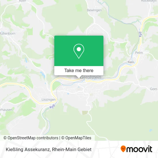 Карта Kießling Assekuranz