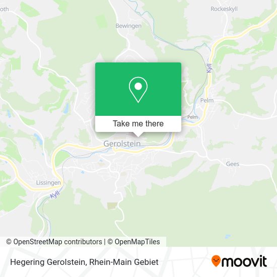 Карта Hegering Gerolstein