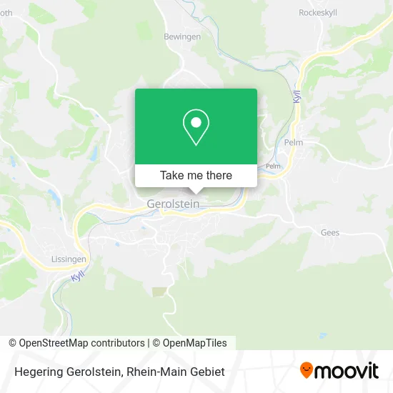 Карта Hegering Gerolstein