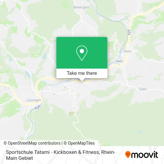 Карта Sportschule Tatami - Kickboxen & Fitness