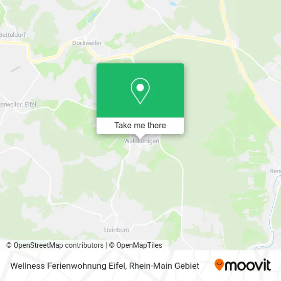 Карта Wellness Ferienwohnung Eifel