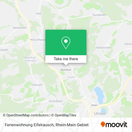Карта Ferienwohnung Eifelrausch