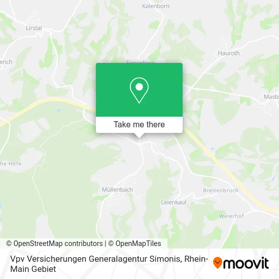 Карта Vpv Versicherungen Generalagentur Simonis