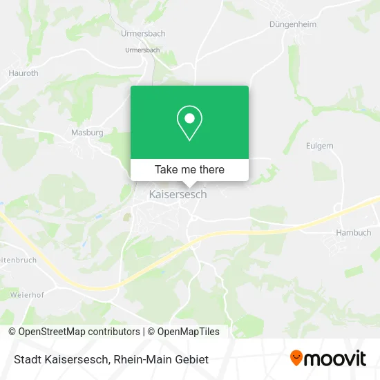 Карта Stadt Kaisersesch