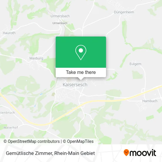 Карта Gemütlische Zimmer