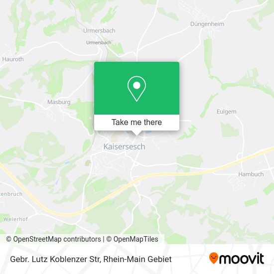 Карта Gebr. Lutz Koblenzer Str