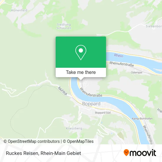 Карта Ruckes Reisen