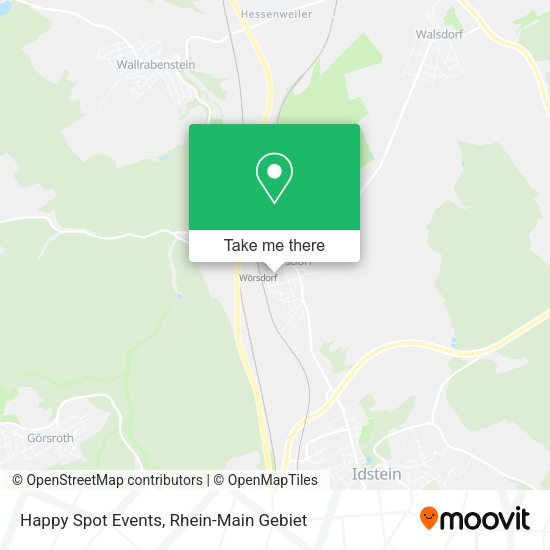 Карта Happy Spot Events