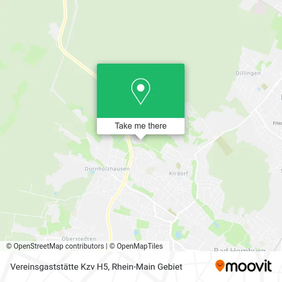 Карта Vereinsgaststätte Kzv H5