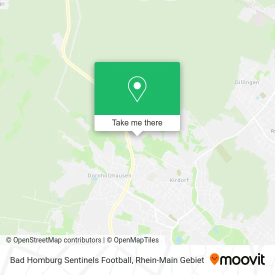 Карта Bad Homburg Sentinels Football