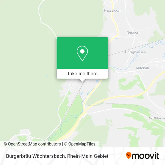 Карта Bürgerbräu Wächtersbach