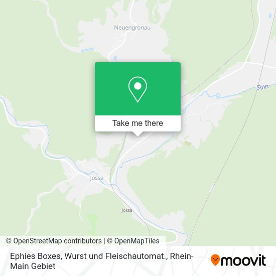 Карта Ephies Boxes, Wurst und Fleischautomat.