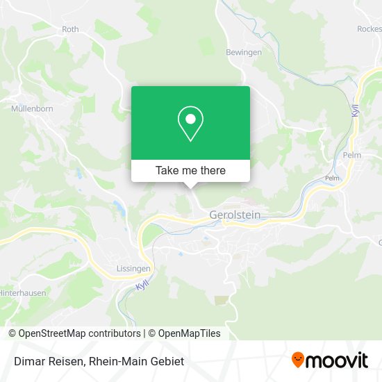 Карта Dimar Reisen