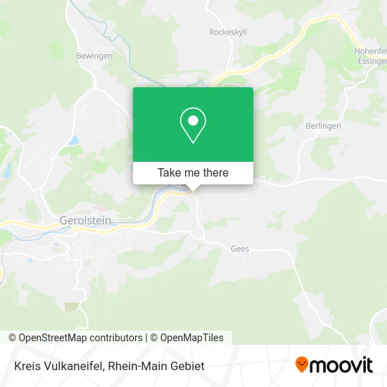 Карта Kreis Vulkaneifel