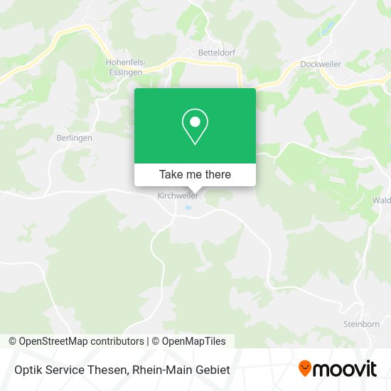 Карта Optik Service Thesen