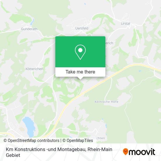 Карта Km Konstruktions -und Montagebau