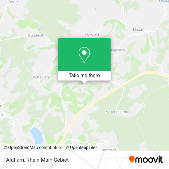 Карта Aluflam