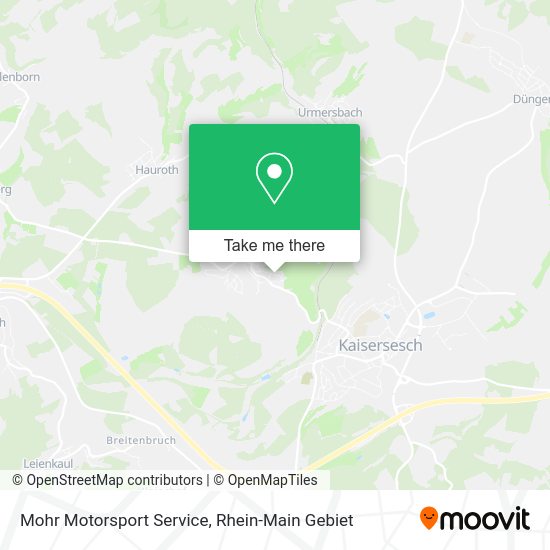 Карта Mohr Motorsport Service