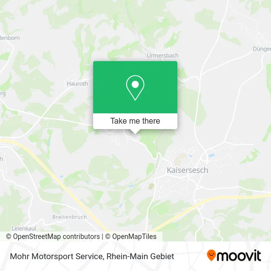 Карта Mohr Motorsport Service