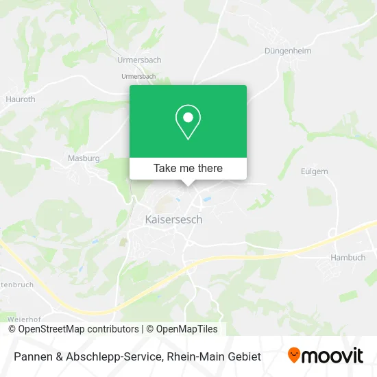 Pannen & Abschlepp-Service map