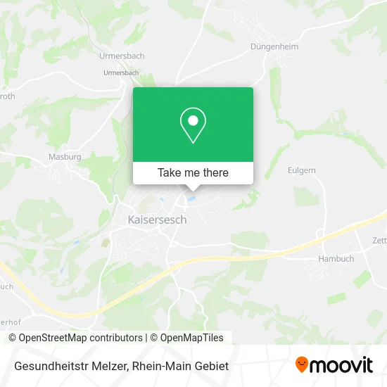 Карта Gesundheitstr Melzer