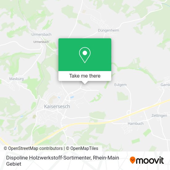 Карта Dispoline Holzwerkstoff-Sortimenter