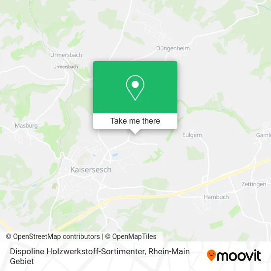 Карта Dispoline Holzwerkstoff-Sortimenter