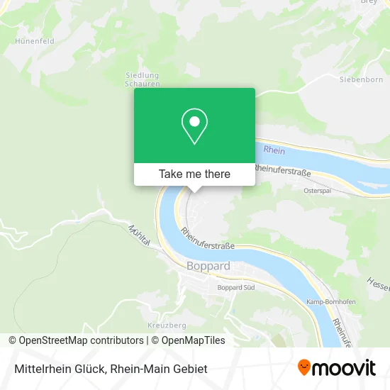 Карта Mittelrhein Glück
