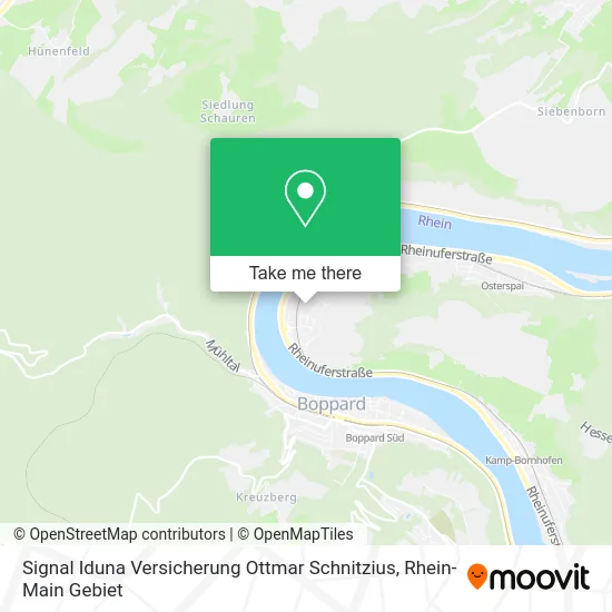 Карта Signal Iduna Versicherung Ottmar Schnitzius