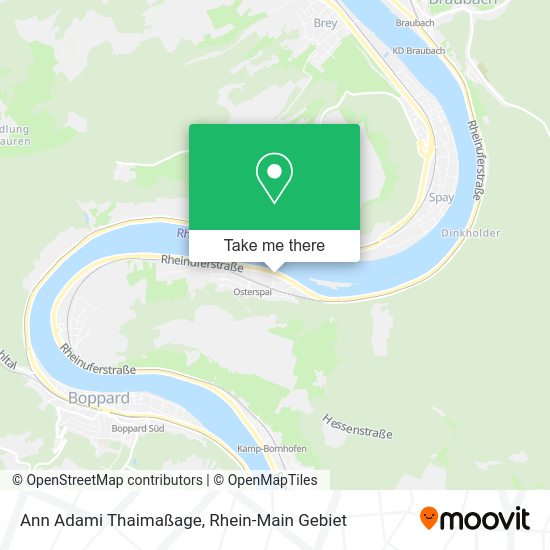 Карта Ann Adami Thaimaßage