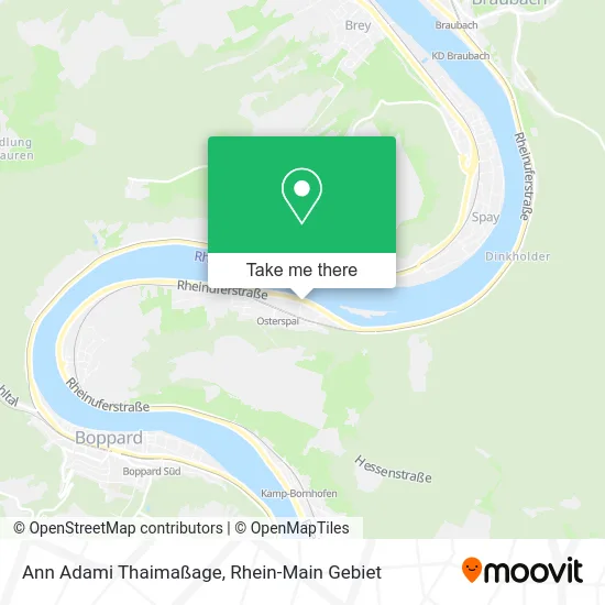 Карта Ann Adami Thaimaßage