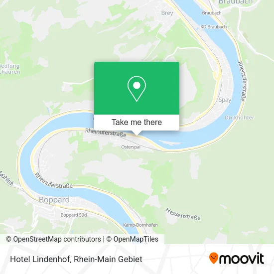 Карта Hotel Lindenhof